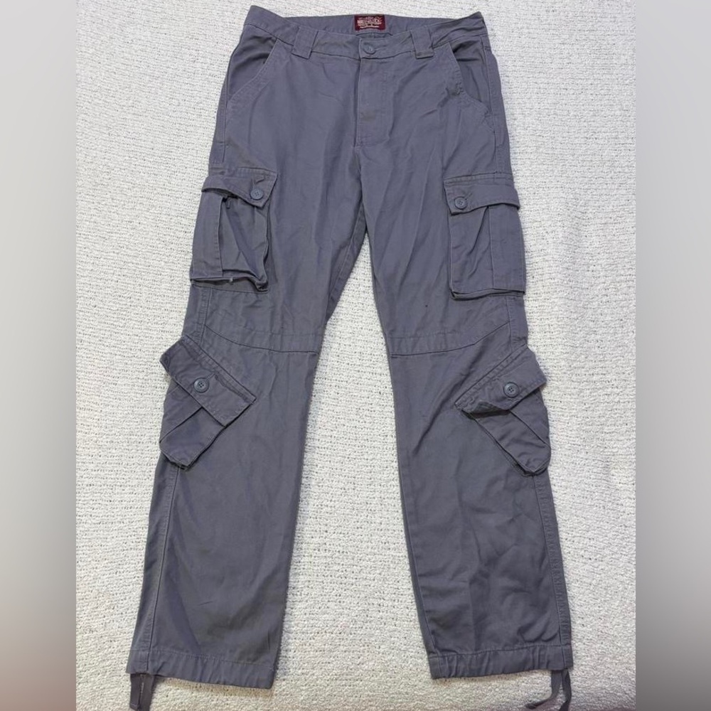Men's Gray Cargo Pants